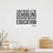 onderwijs poster (Keuken)