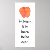 Onderwijs... Poster (Voorkant)