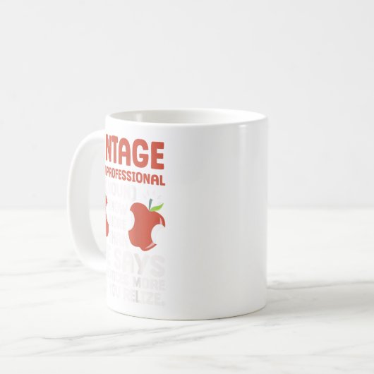 Onderwijs Pride Paraprofessional Definitie Koffiemok (Voorkant links)