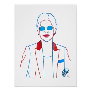 Onderwijs Redder Elizabeth Warren Classroom Poster