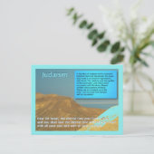 Onderwijs, religie, jodendom, hoor van Israël Briefkaart (Staand voorkant)