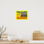 Onderwijs, religie, joodse synagoge poster (Keuken)