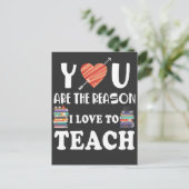 Onderwijs Schoolonderwijs Leerlingenwaardering Briefkaart (Staand voorkant)