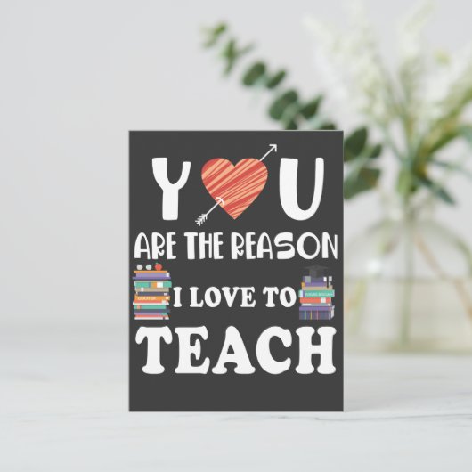 Onderwijs Schoolonderwijs Leerlingenwaardering Briefkaart (Staand voorkant)