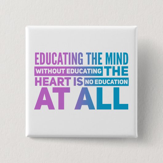 Onderwijs - Square Button (Voorkant)