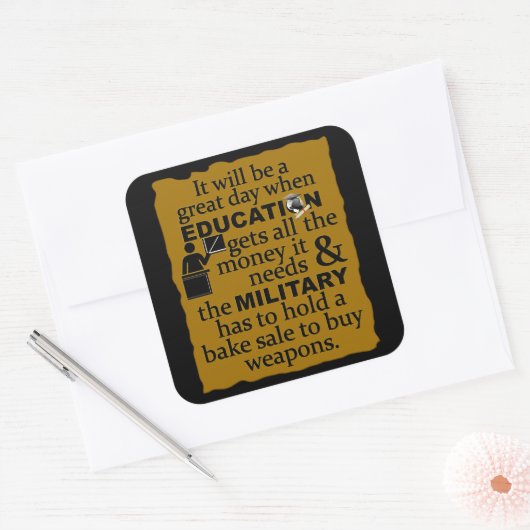 Onderwijs stickers (Envelop)