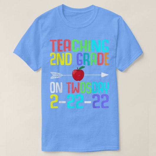 Onderwijs tweede graad op 22 februari 2022 t-shirt (Design voorkant)