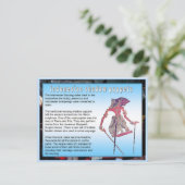 Onderwijs, uitvoerende kunsten, Indonesische schad Briefkaart (Staand voorkant)