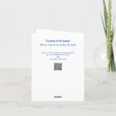 Onderwijs van de vier seizoenen van het jaar kaart (Achterkant)