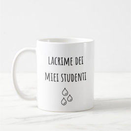 Onderwijs van mijn Italiaanse studenten - Italiaan Koffiemok