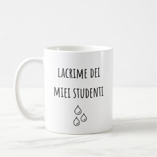 Onderwijs van mijn Italiaanse studenten - Italiaan Koffiemok