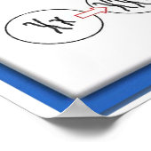 Onderwijs, wetenschap, Mitose Poster (Hoek)