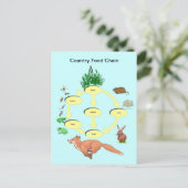 Onderwijs, wetenschap, plattelandsketen briefkaart (Staand voorkant)