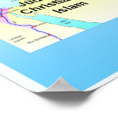 Onderwijs, zes grote wereldreligies poster (Hoek)