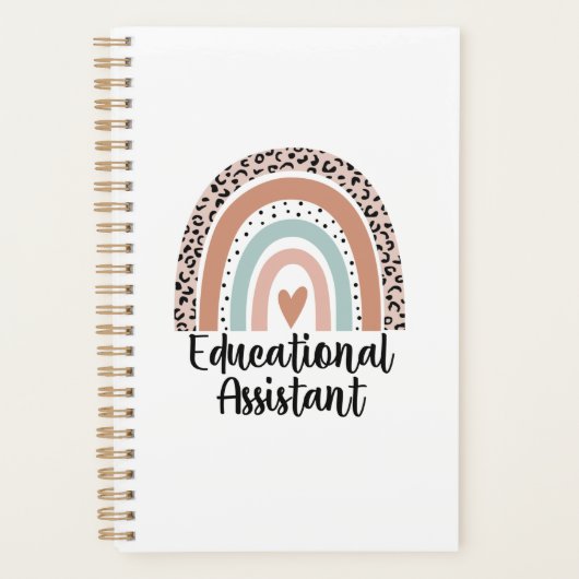 onderwijsassistent Rainbow Leopard leraar Assi Planner (Voorkant)