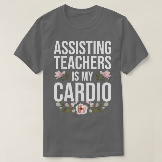 onderwijsassistent t-shirt (Design voorkant)