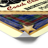 Onderwijsbalkstrookteken voor de leraar - Poster v (Hoek)