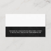 Onderwijsboeken | Afstuderen Pet Logo Visitekaartje (Achterkant)