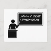 Onderwijsdag vervangen briefkaart (Voorkant)