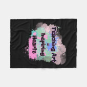 onderwijskunst fleece deken (Voorkant (Horizontaal))