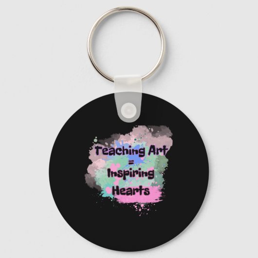 onderwijskunst sleutelhanger (Voorkant)