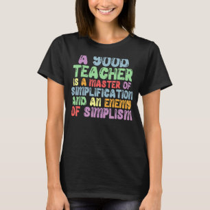 Onderwijsleraar leraar leraar leraar t-shirt