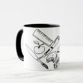 Onderwijsmateriaal... Mok (Voorkant links)