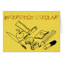 Onderwijsmateriaal op uitnodiging voor inschrijvin