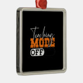 Onderwijsmodus uit metalen ornament (Rechts)