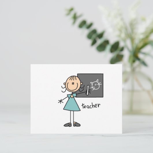 Onderwijsnummer Briefkaart (Staand voorkant)