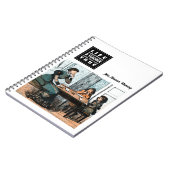 Onderwijsofferte |  kunstgeschenk notitieboek (Linkerzijde)