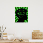 Onderwijsofferte van Frederick Douglass 18"X20" Poster (Keuken)