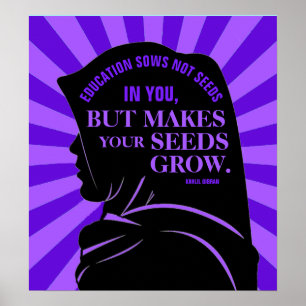 Onderwijsofferte van Kahlil Gibran 18 x 20 inch Poster