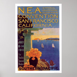 Onderwijsovereenkomst San Francisco 1911 Poster