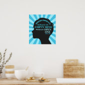 Onderwijsprijsopgave door Malcolm Forbes 18"x20" Poster (Keuken)