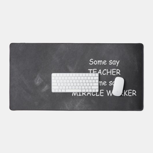 Onderwijsschaar Mirakel Worker Chalkboard Class De Bureaumat (Keyboard & Muis)