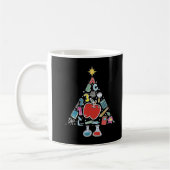 Onderwijsschool - kerstboomleraar koffiemok (Links)