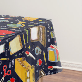 Onderwijsschool leraar tafelkleed