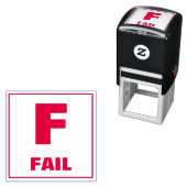 Onderwijsstempel: F - FAIL Zelfinktende Stempel (In situ)