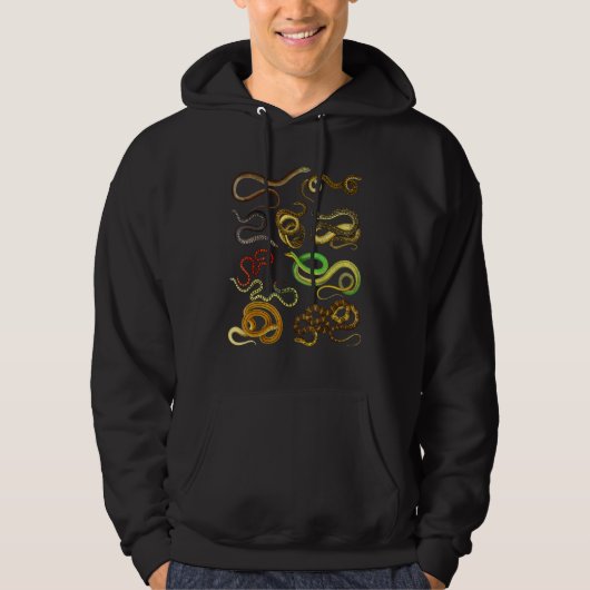 Onderwijsvormen van slangen hoodie (Voorkant)