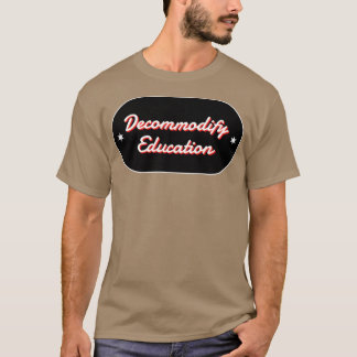 Onderwijsvrije college deactiveren t-shirt