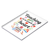 Onderwijswerk Hart Notitieboek (Linkerzijde)