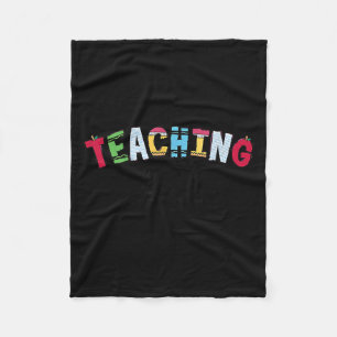 Onderwijzen Is Mijn Dienst Christelijke Leraar Bij Fleece Deken