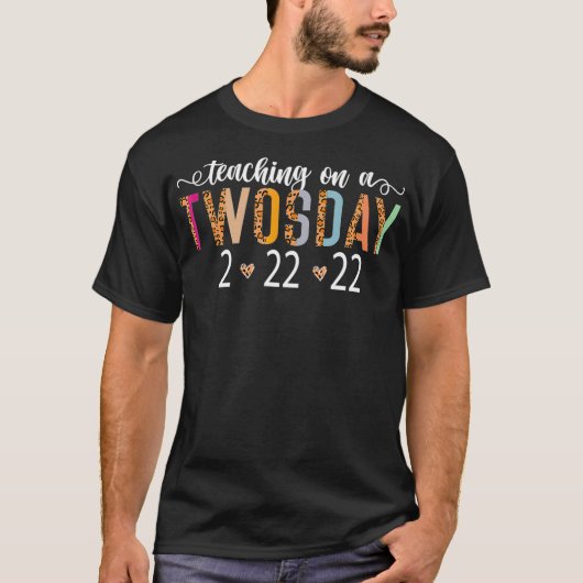 Onderwijzen op 22 dagen t-shirt (Voorkant)