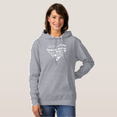 Onderwijzend Assistent Schattig Hoodie (Voorkant volledig)