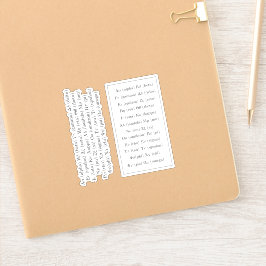 Onderwijzend Grieks Alfabet / Griekse Lettersticke Sticker