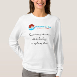 Onderwijzers empoweren met stijl: vrouwen met lang t-shirt