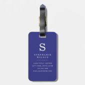 Onderzee Achtergrond Bagage Label (Achterkant verticaal)