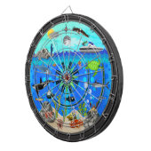 Onderzee Extravaganza Multi-Target Dartbord (Voorkant Rechts)