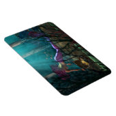 Onderzee Fantasy Digital Art Mermaid en Treasure Magneet (Rechterzijde)